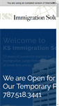 Mobile Screenshot of ksimmigration.com